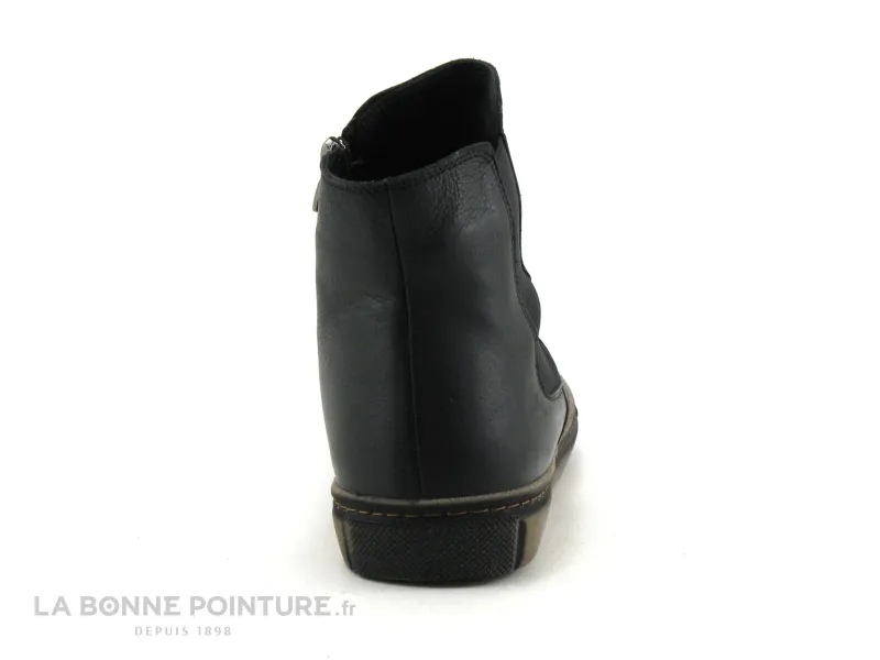 Achat chaussures Moran's Femme Boots, vente Morans EMOS noir - Bottine souple Femme - Bout rond