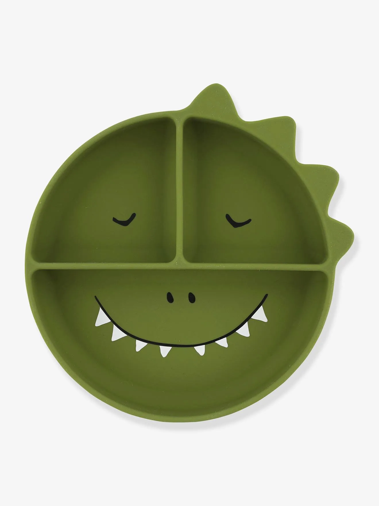 Assiette en silicone avec compartiments TRIXIE Animal mr dino - Trixie