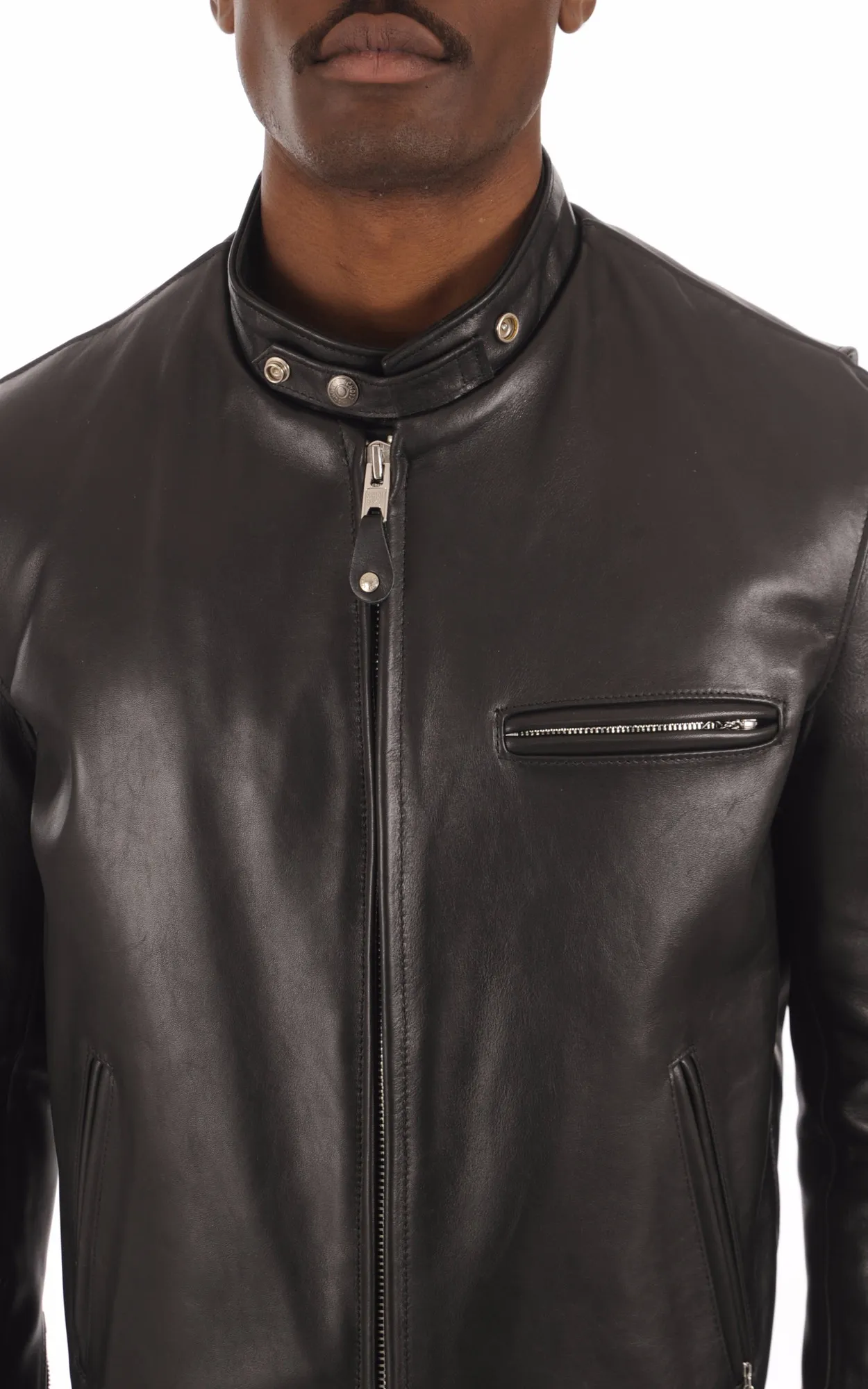 Blouson 141 noir Schott - La Canadienne - Blousons Cuir Noir