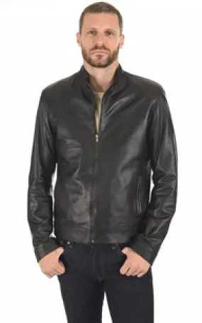 Blouson cuir homme noir La Canadienne - La Canadienne - Blousons Cuir Noir