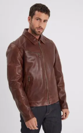 Blouson cuir Mick Bison Daytona 73 - La Canadienne - Blousons Cuir Bison