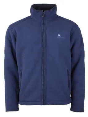 Blouson polaire homme CECOUR - PEAK MOUNTAIN - Bleu marine