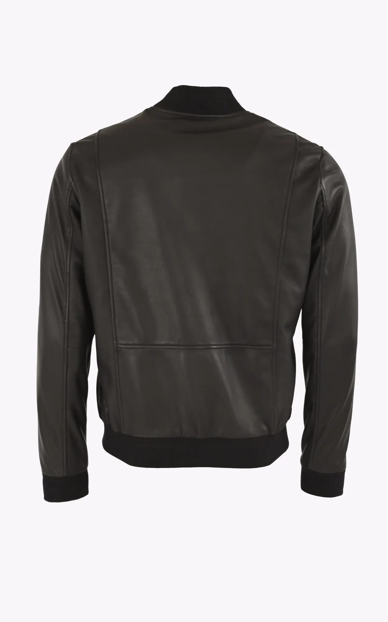 Blouson teddy cuir noir La Canadienne - La Canadienne - Blousons Cuir Noir