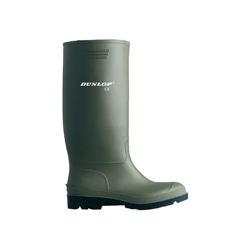 Bottes de Travail Unisexe Verte - DUNLOP