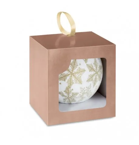 Boules de Noël en coffret en c