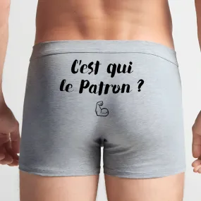 Boxer Homme C'est qui le patron