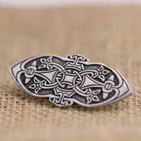 Broche Viking à Motifs Scandinaves