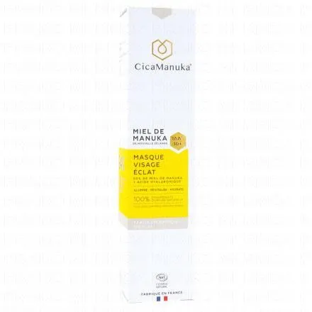 CICAMANOUKA Miel de Manuka - Masque visage éclat IAA10+ 100ml