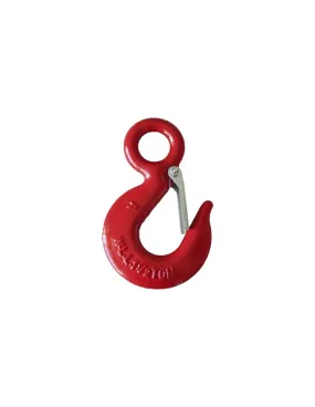 Crochet de levage a linguet -acier allie- 1t-CROCHET DE LEVAGE A LINGUET
