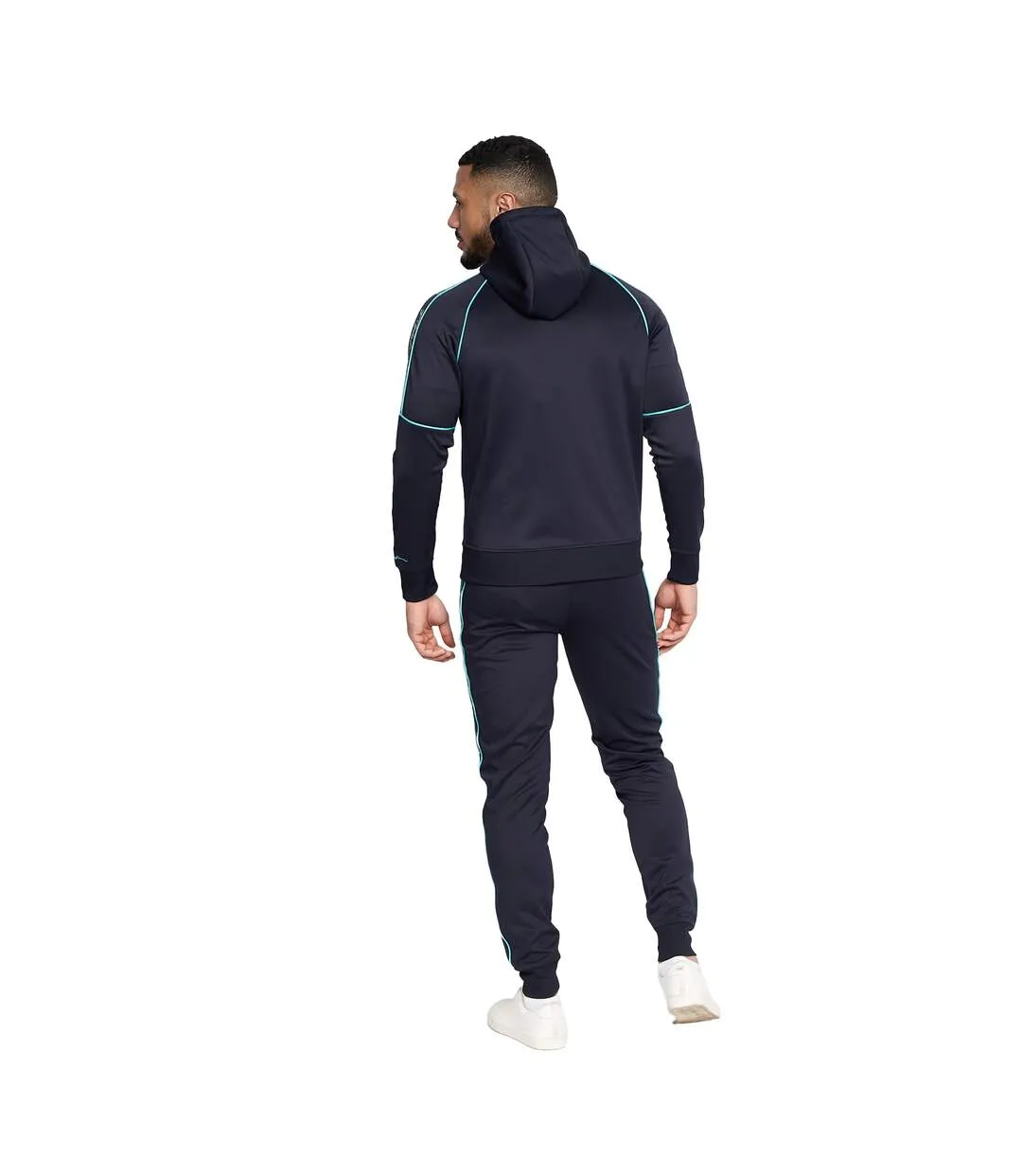 Ensemble de survêtement kraftworks homme bleu marine / vert Crosshatch