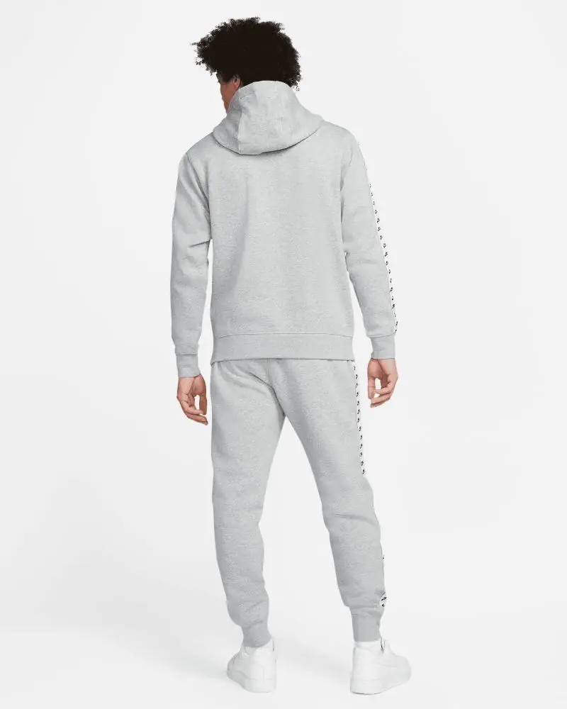 Ensemble de survêtement Nike Sportswear Sport Essentials Gris & Blanc pour homme