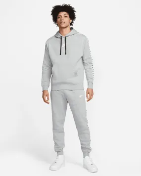 Ensemble de survêtement Nike Sportswear Sport Essentials Gris & Blanc pour homme