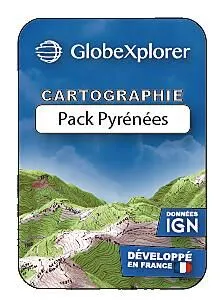 GLOBEXPLORER 1/25e PACK PYRENEES FRANCE/ESPAG