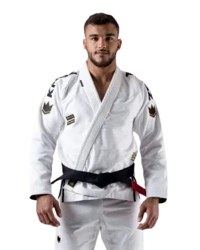 Kimonos de JJB Kingz Comp 450 V6 - Blanc