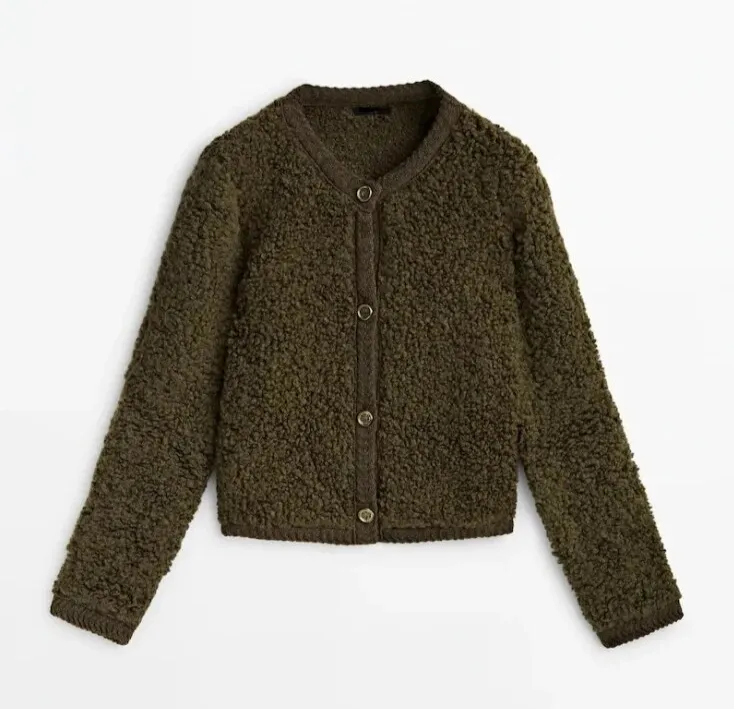 Krista - Cardigan-Teddy - Femme, clin