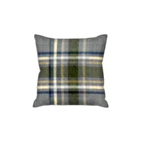 La Maison de Lilo Coussin Féroé Laine Mélangée Gris/Vert