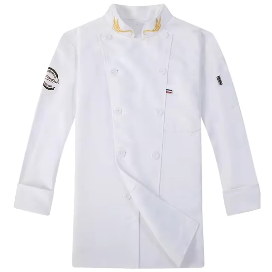 Mikal | Homme Manches Courtes Uniforme de chef | Vêtements de travail