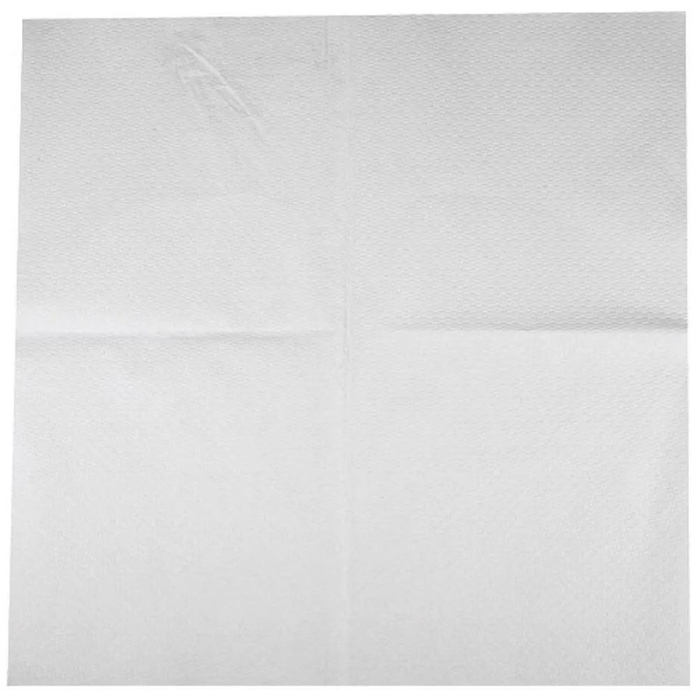 Nappe carrée en papier blanche 600mmx600mm (x500)