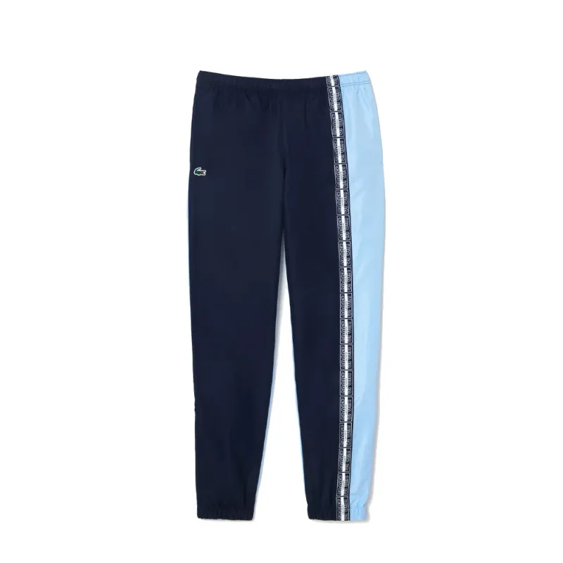 PANTALON DE SURVÊTEMENT LACOSTE TENNIS REGULAR FIT BLEU MARINE ET BLEU