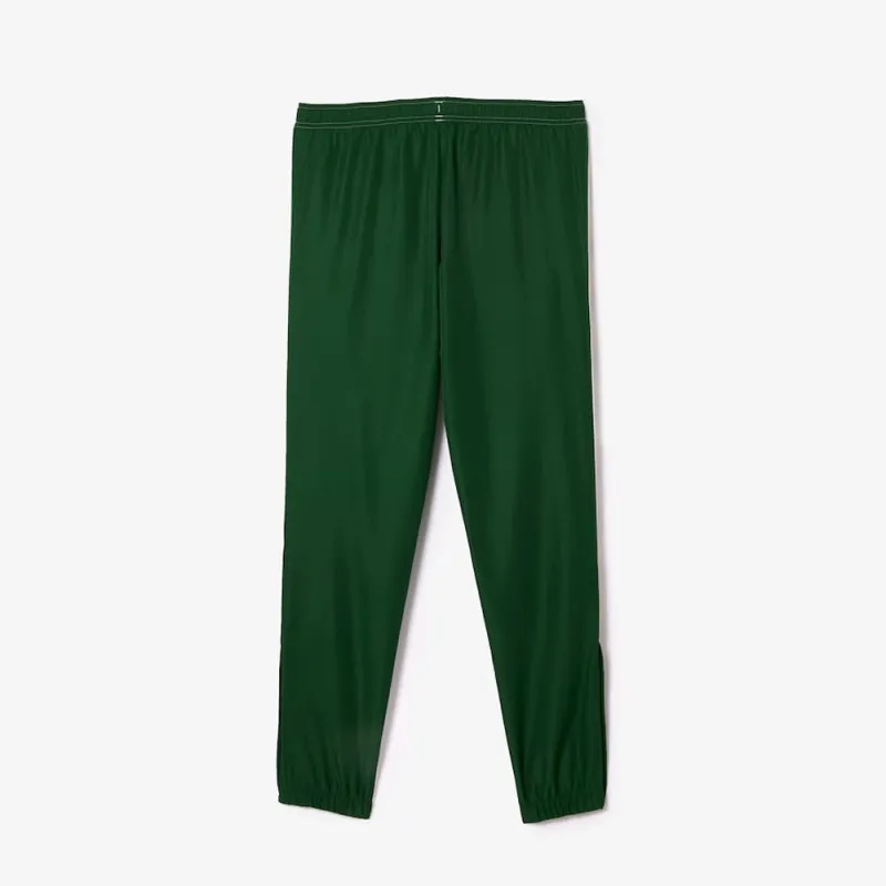 PANTALON DE SURVÊTEMENT LACOSTE TENNIS SPORTSUIT DOUBLÉ BLANC ET VERT