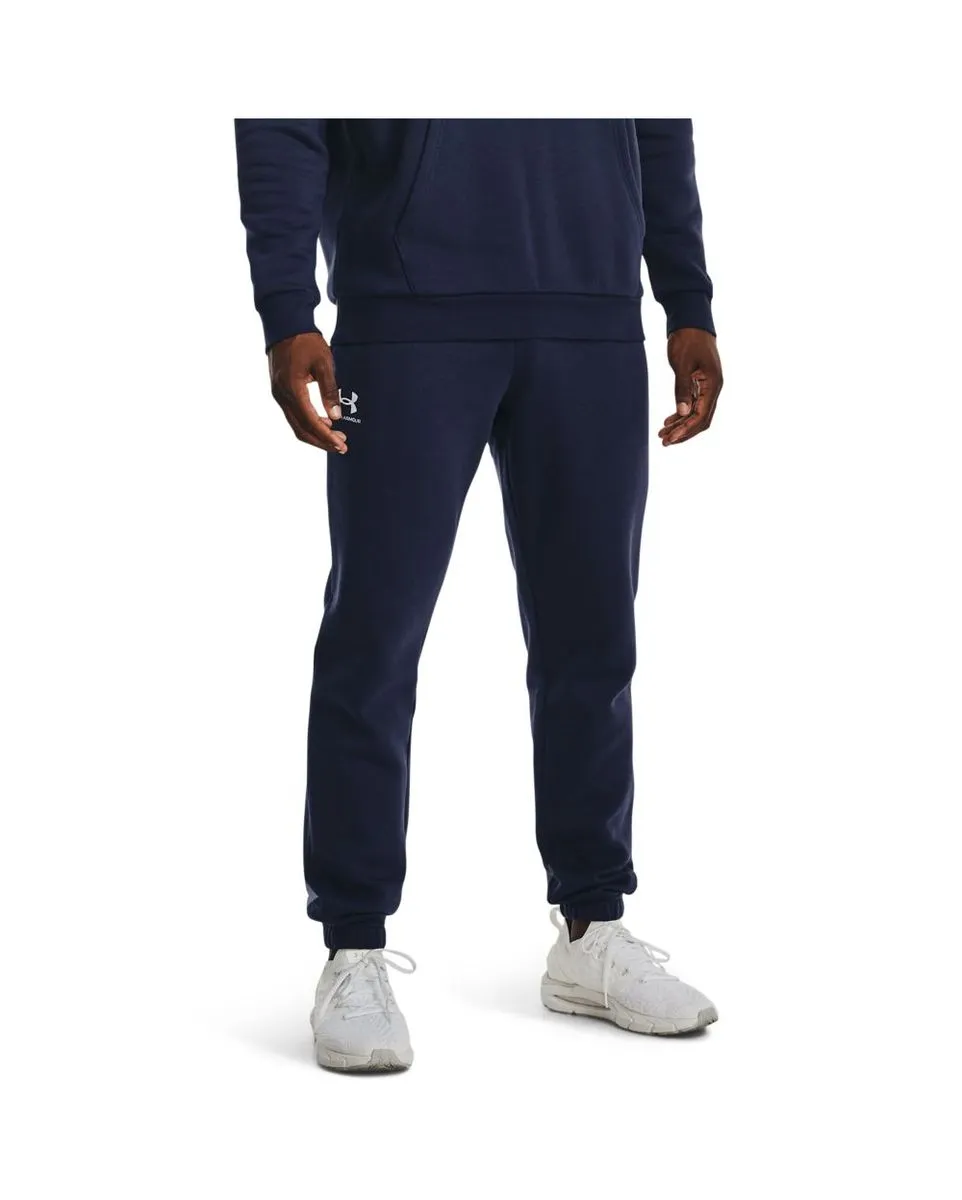 Pantalon de survêtement Homme UA ESSENTIAL FLEECE JOGGER Bleu