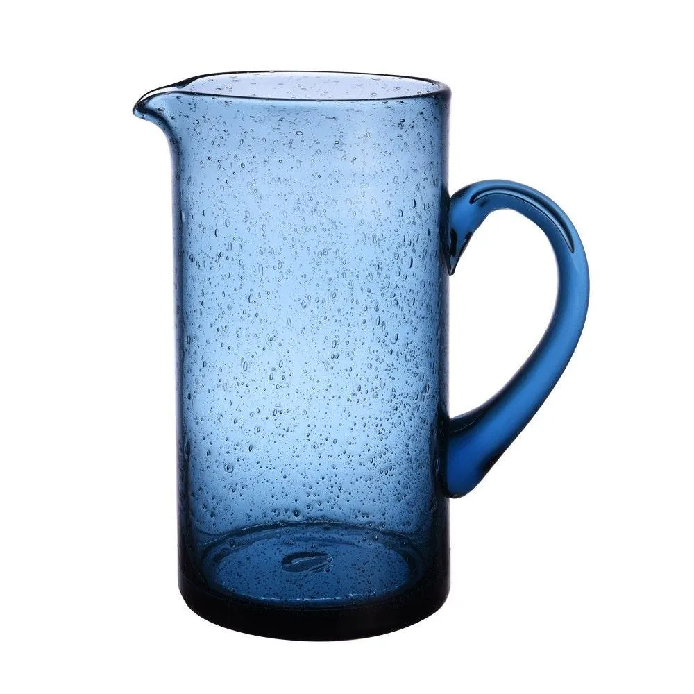 Pichet perla bullé 1,1 l bleu