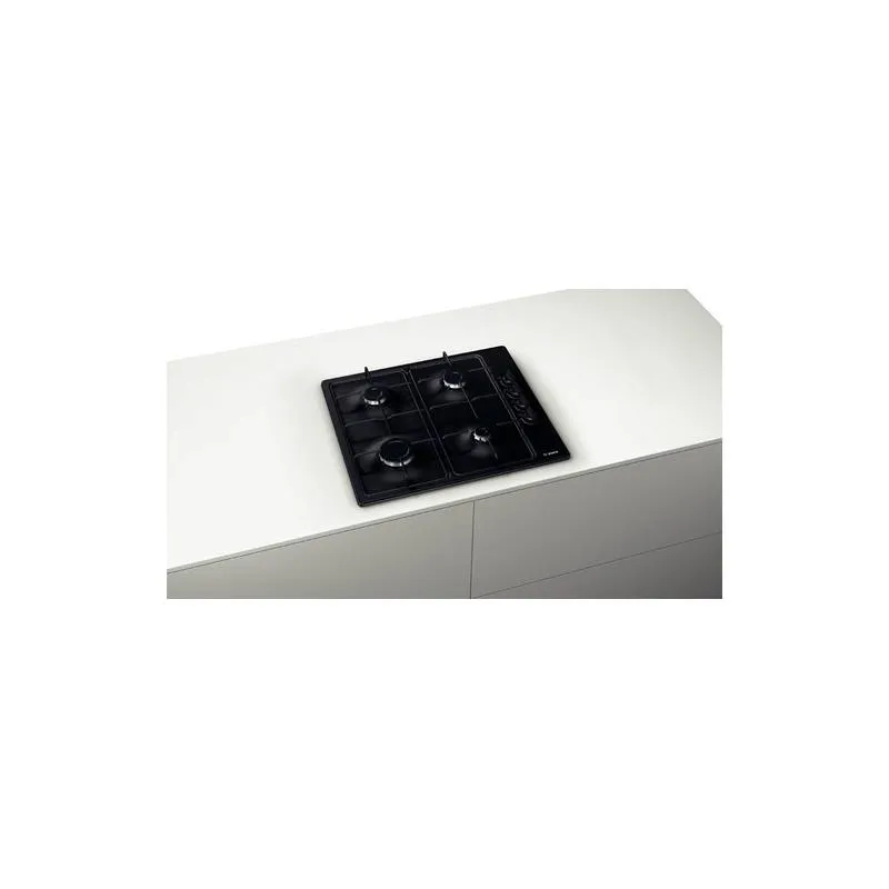 PLAQUE GAZ EMAIL BOSCH 4 GAZ NOIR