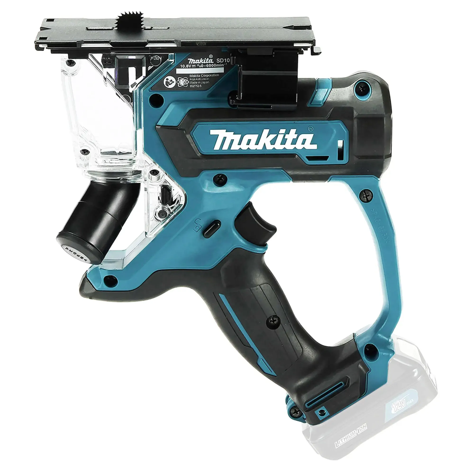 Scie à métaux pour cloisons sèches Makita SD100DZ12V