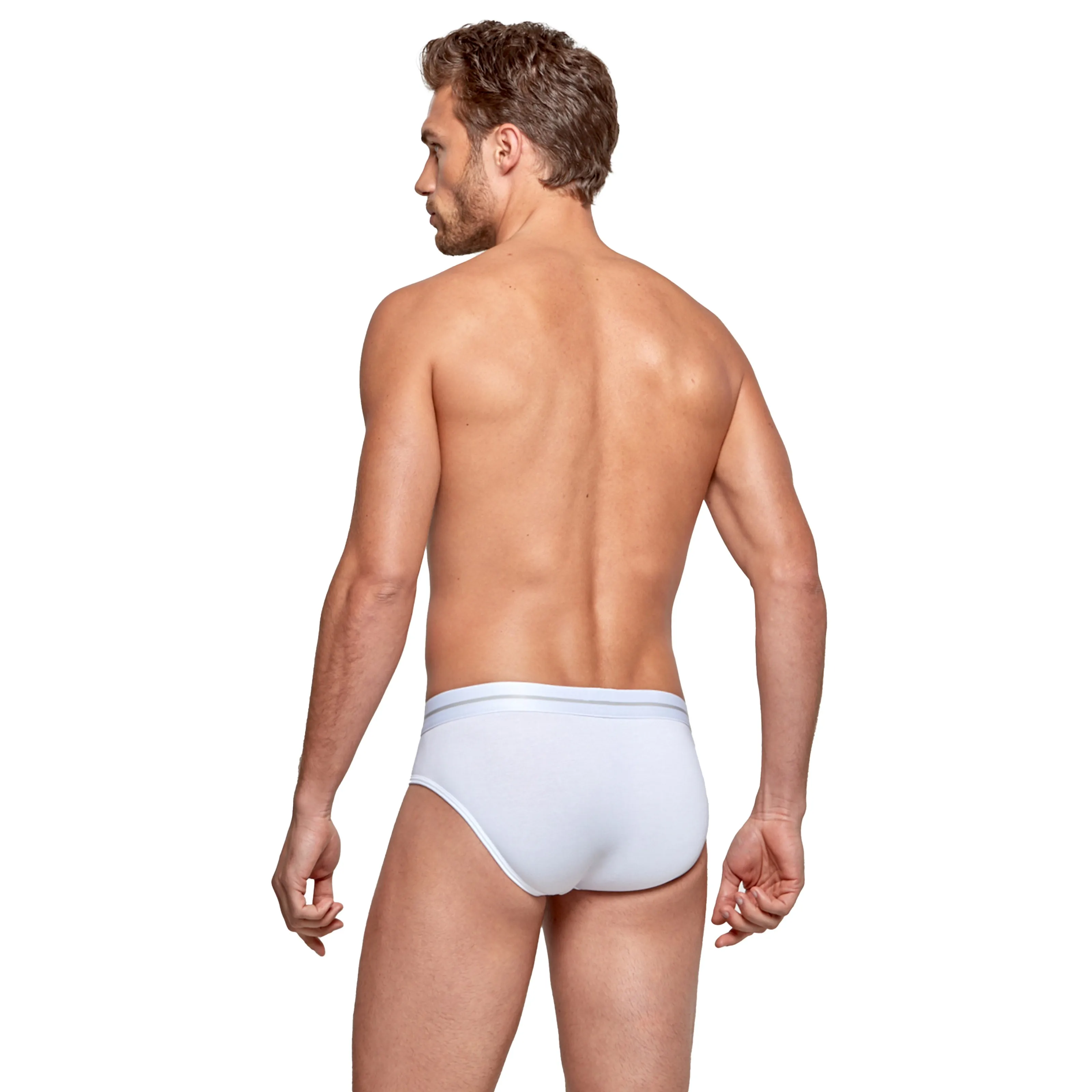 Slip Cotton Stretch Impetus - blanc - Impetus : vente slips et band...