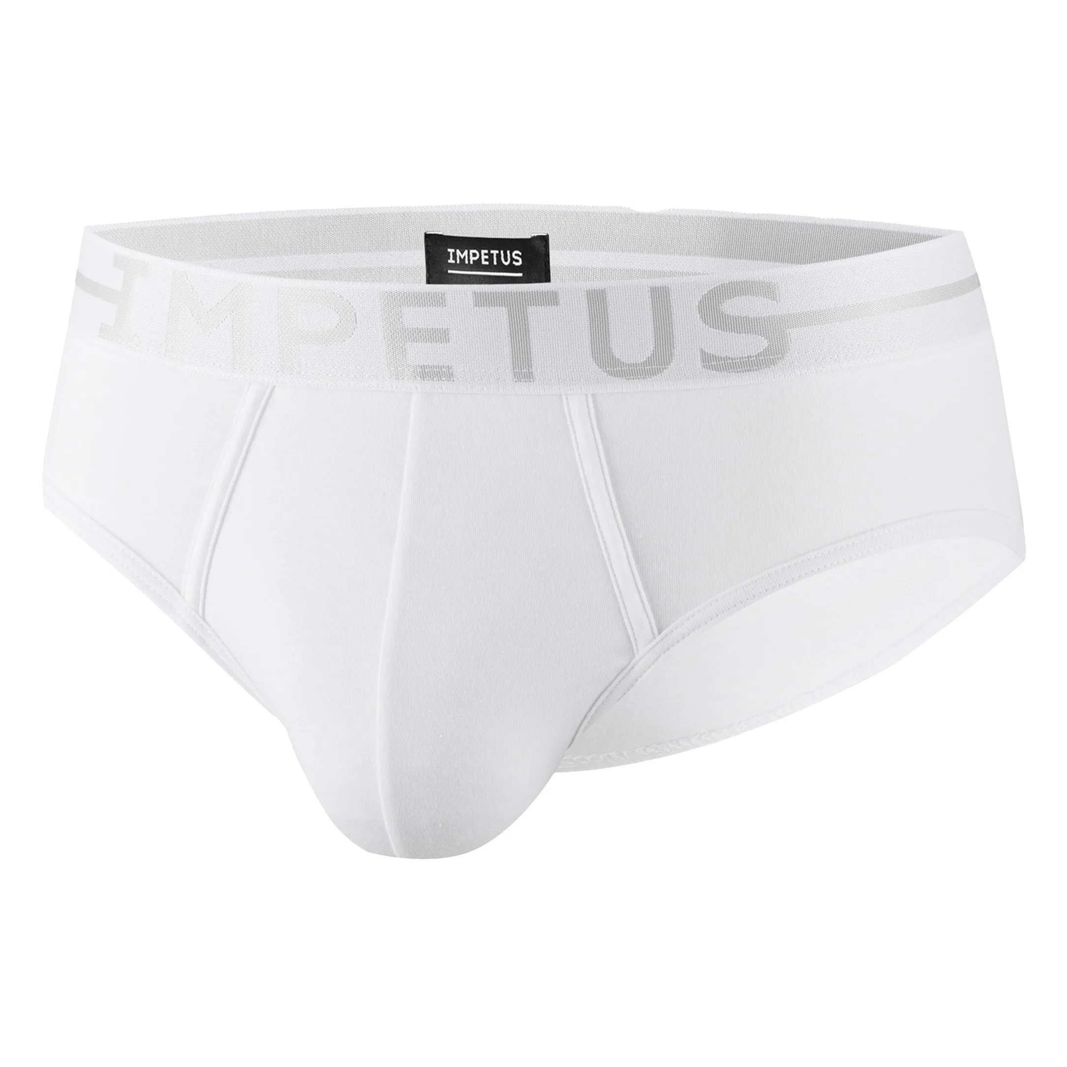 Slip Cotton Stretch Impetus - blanc - Impetus : vente slips et band...