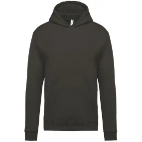 Sweat à capuche enfant - Ados - K477 - gris foncé 