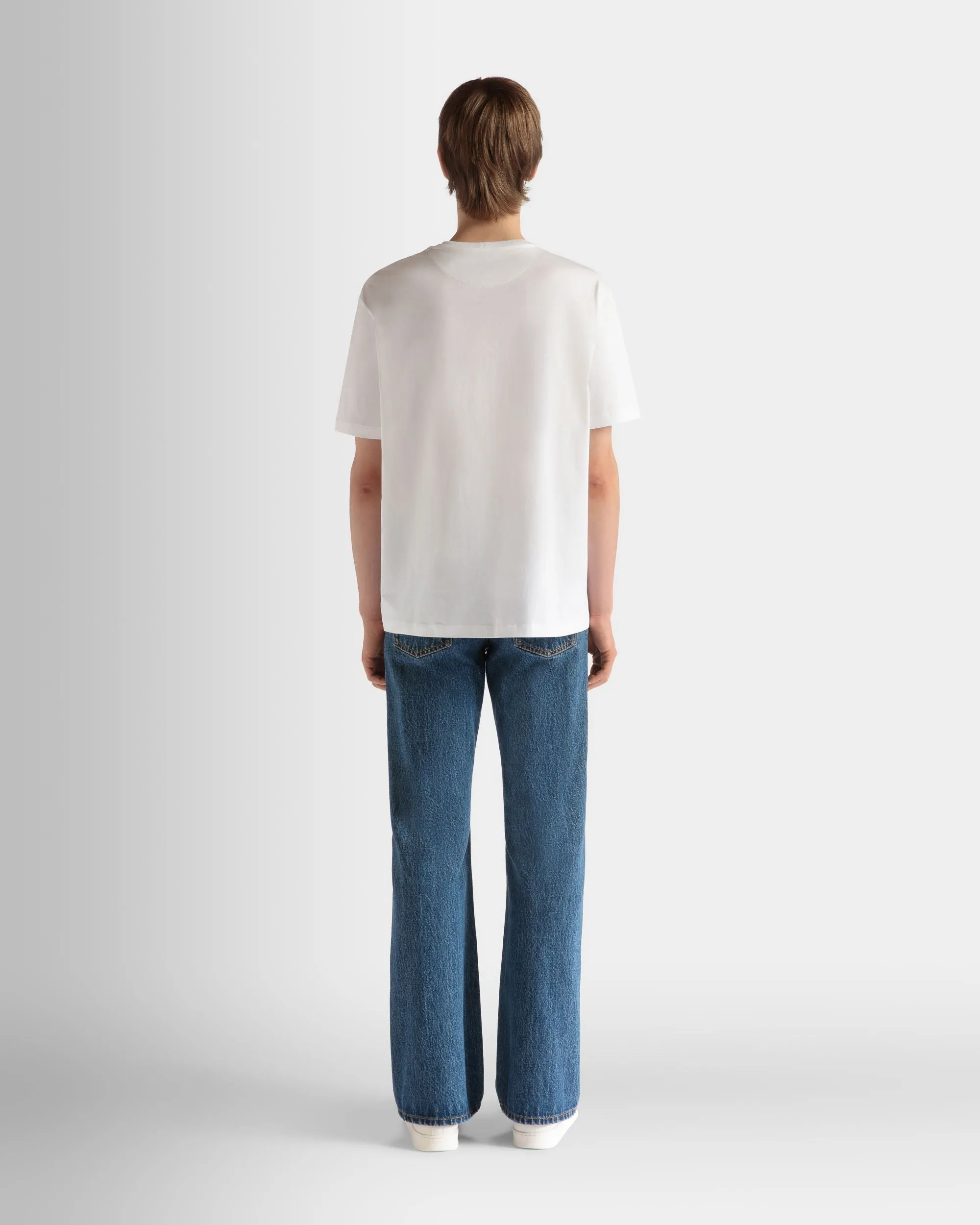 T-Shirt En Coton Blanc