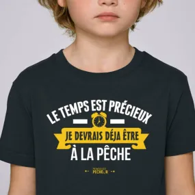 T-shirt enfant Le temps est précieux