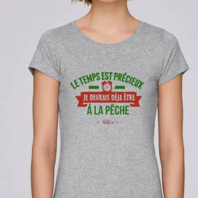 T-shirt Femme Le temps est précieux