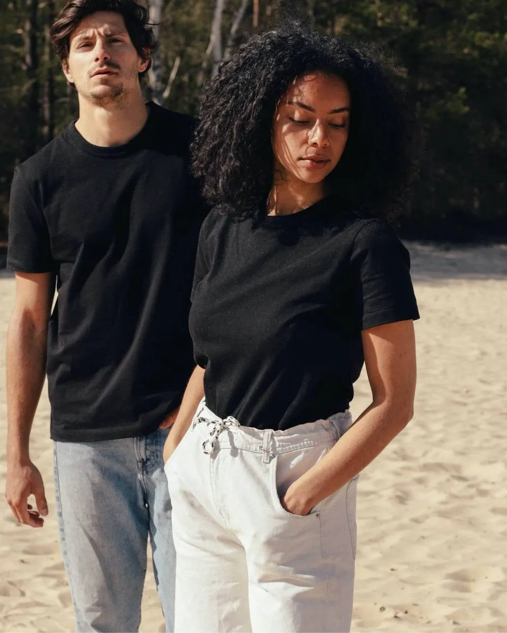 T-shirt unisexe en coton recyclé - Héro - Marques de France