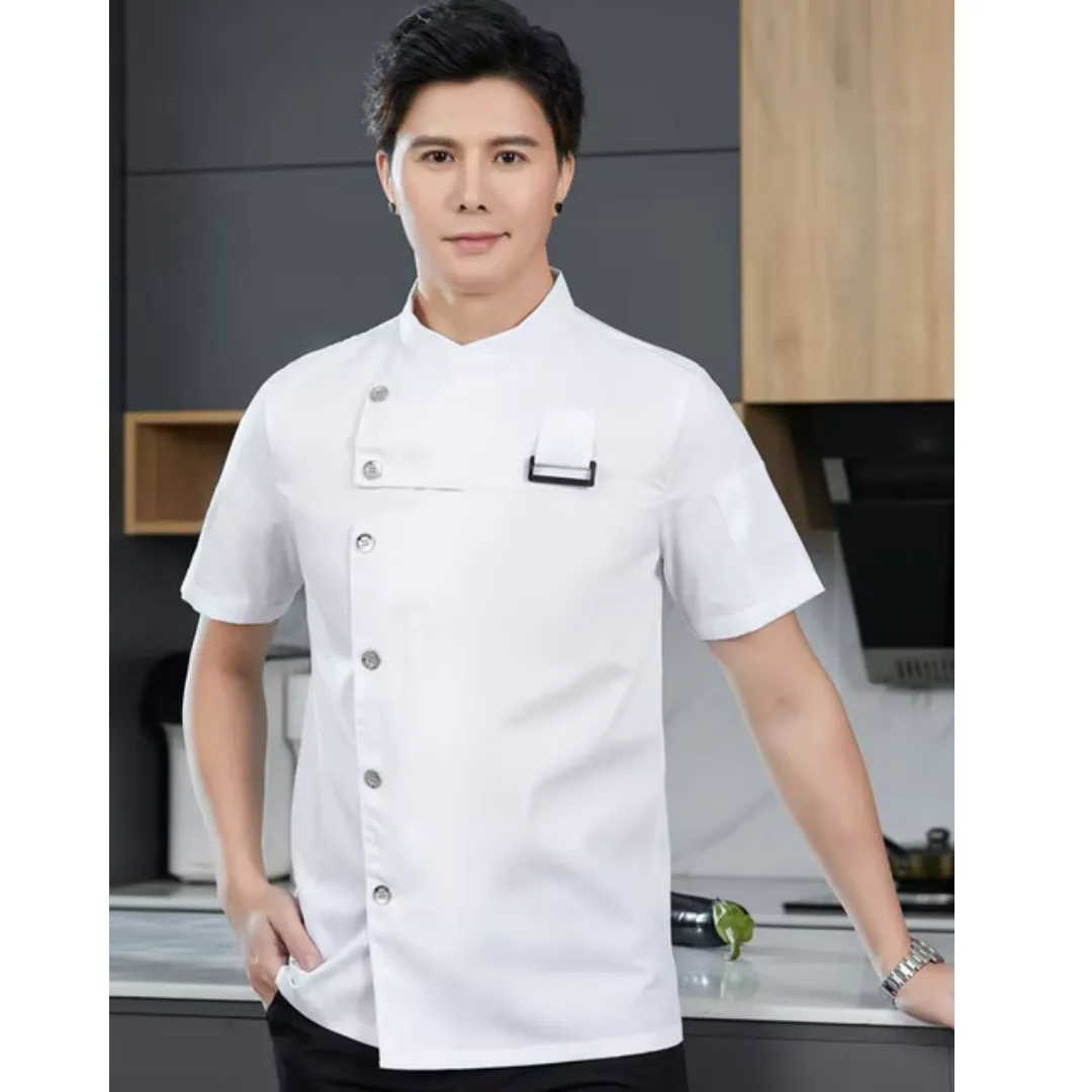 Valorino | Uniforme De Cuisine Unisexe  Boutons | Vêtements De Travail