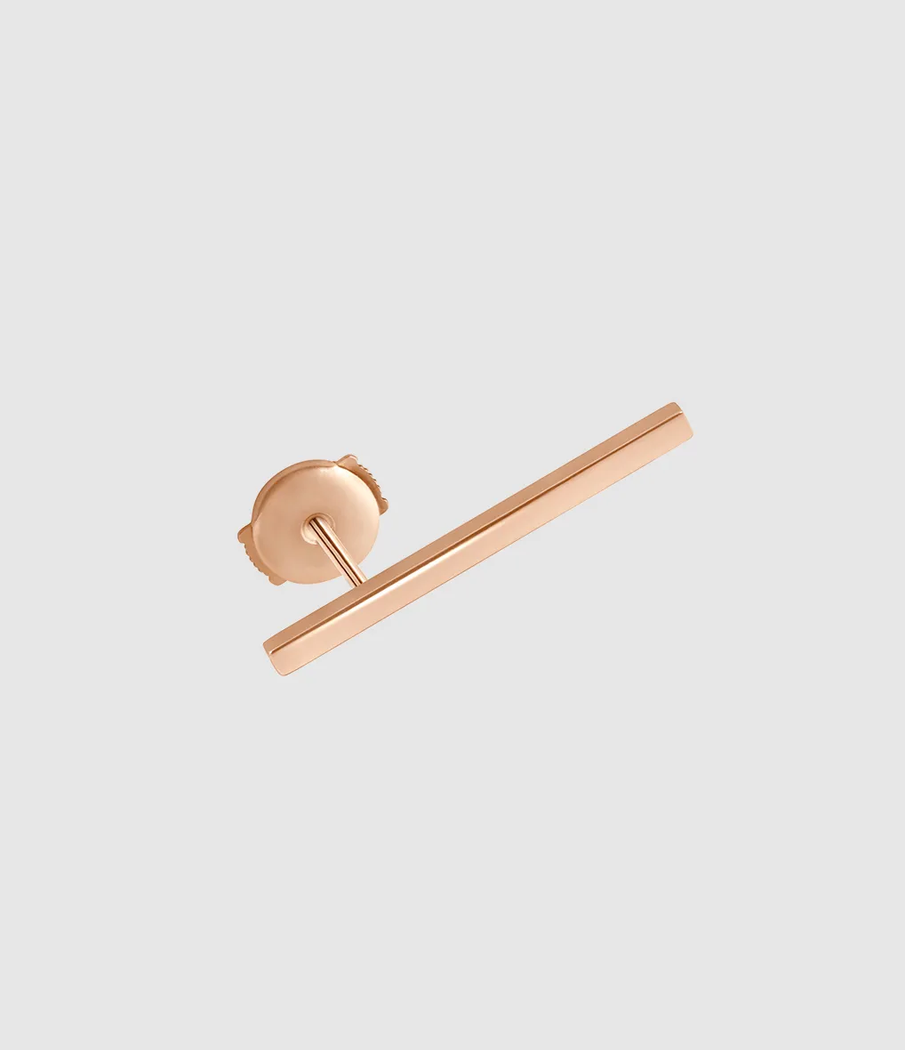 VANRYCKE Partager  Boucle d'oreille Medellin GM Or Rose (vendue à l'unité)  
