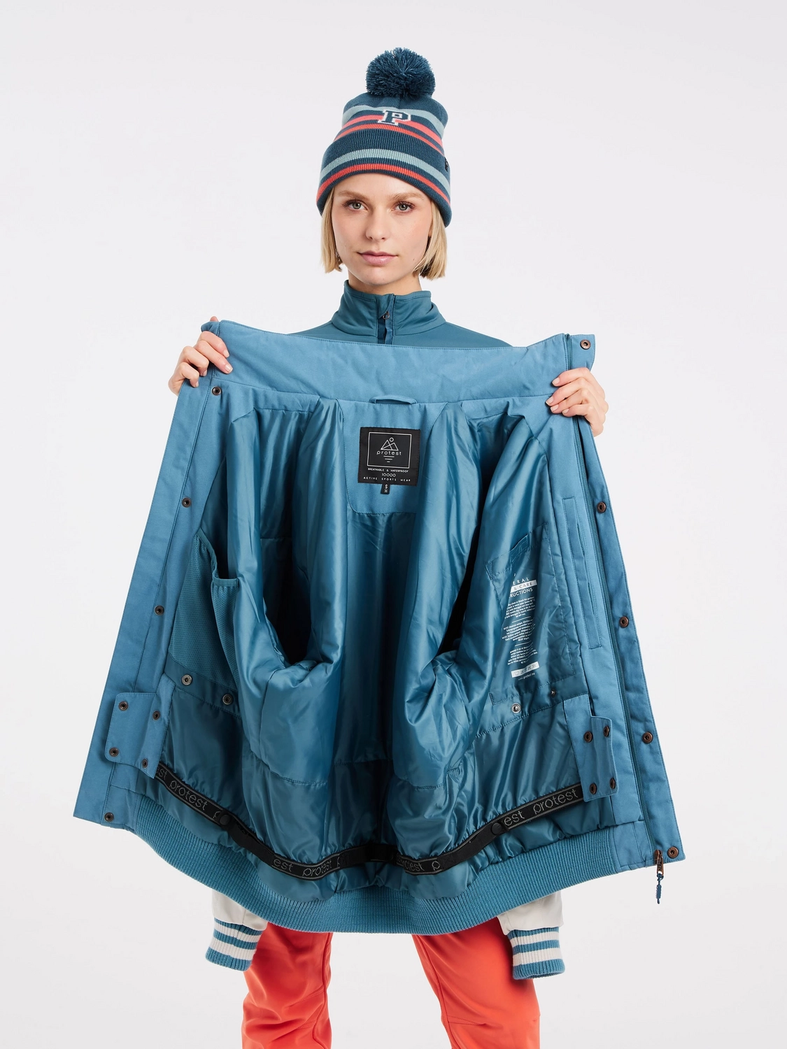 Veste de Ski Protest Femme Prtpinea Jewel Blue