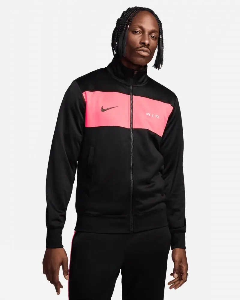 Veste de survêtement Nike Sportswear Air Noir & Rose pour homme