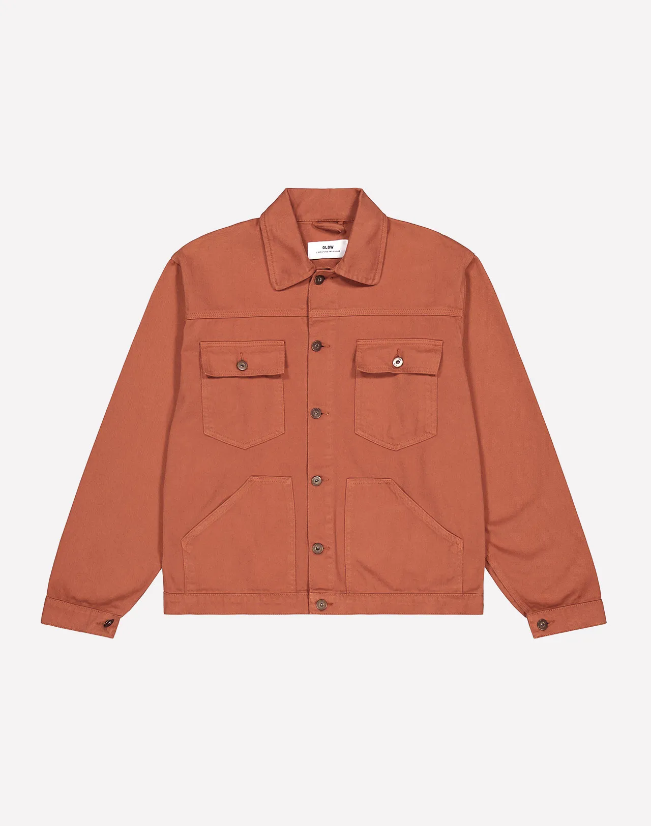 Veste Hekinan terre de Sienne Taille XXL Couleurs Terracotta