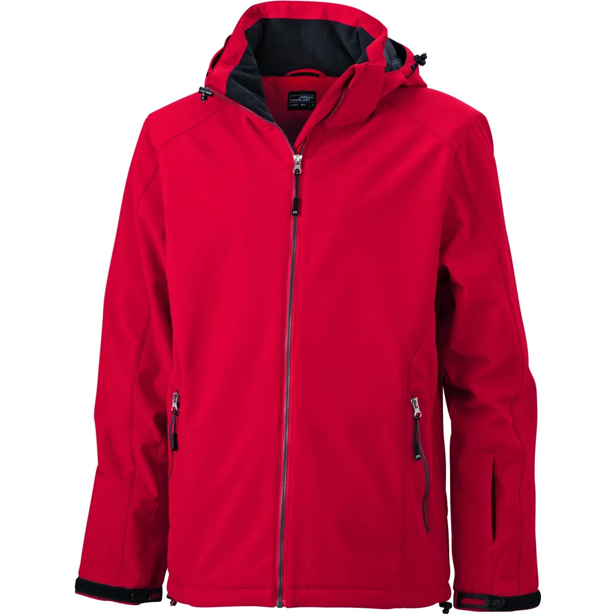 Veste softshell doublée - JN1054 - Rouge - Homme - Sports d'hiver - Ski 