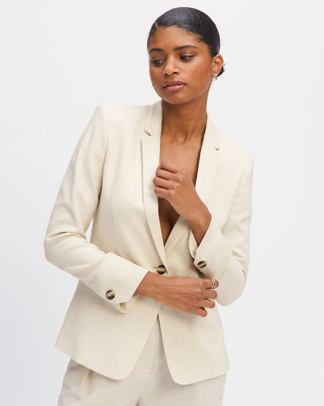 Veste tailleur Paris – Sable